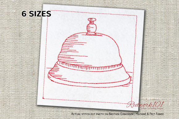 Call Bell Bluework Embroidery Review