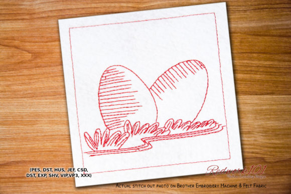 Easter Egg Machine Embroidery Design Review