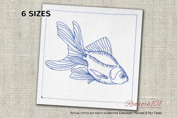 Floating Goldfish Embroidery Design Review
