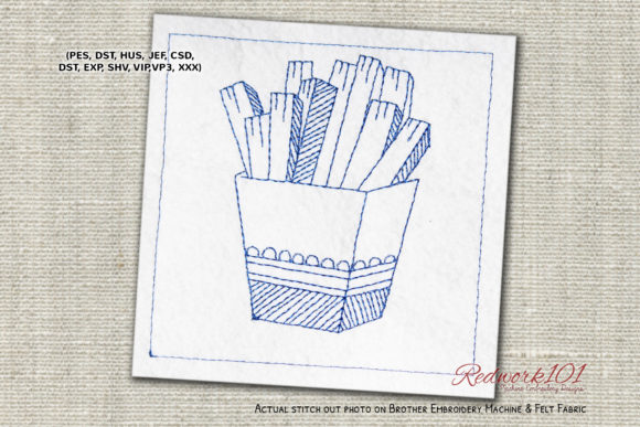 French Fries Machine Embroidery Review