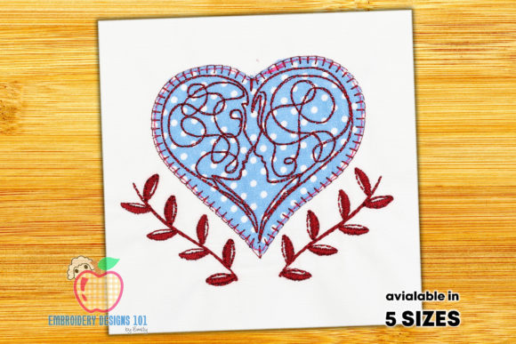 Heart with the Face of Man and Woman Embroidery Review