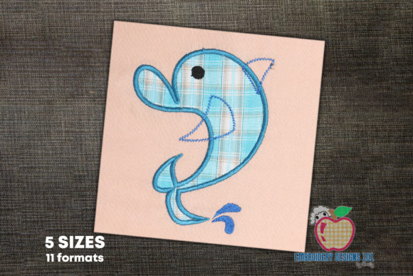 Jumping Dolphin Applique for Kids Review