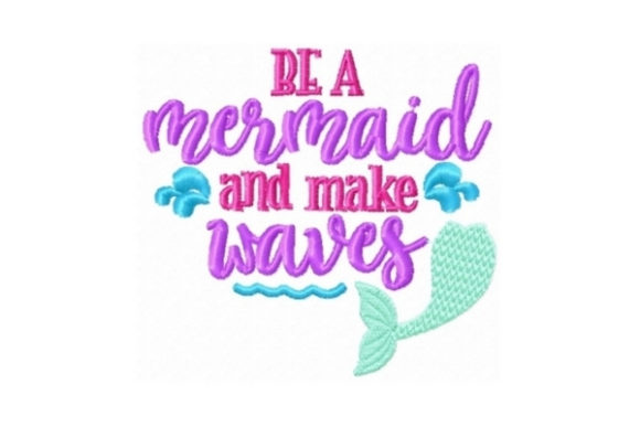 Mermaid Makes Waves Embroidery Review