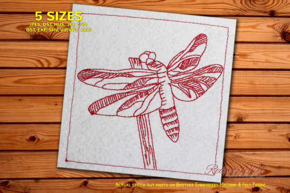 Pterygota Redwork Embroidery Review