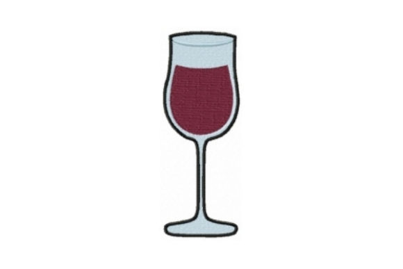 Red Wine Glass Flared Embroidery Review
