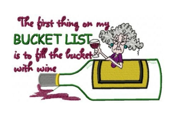 The First Thing on My Bucket List